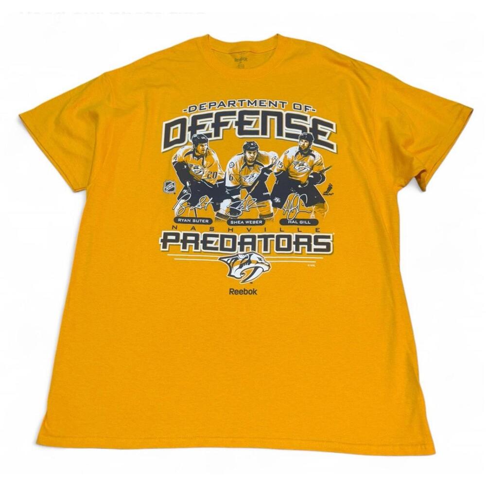 Nashville Predators 2012 Reebok Shirt Sz XL Ryan Suter Shea Weber Hal Gill